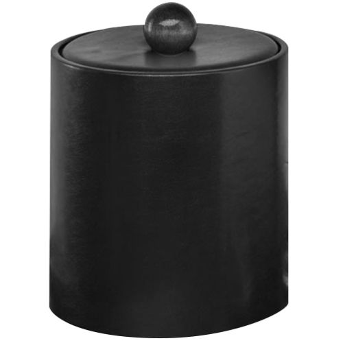 Executive 2 Quart Round Ice Bucket, Monterey Black